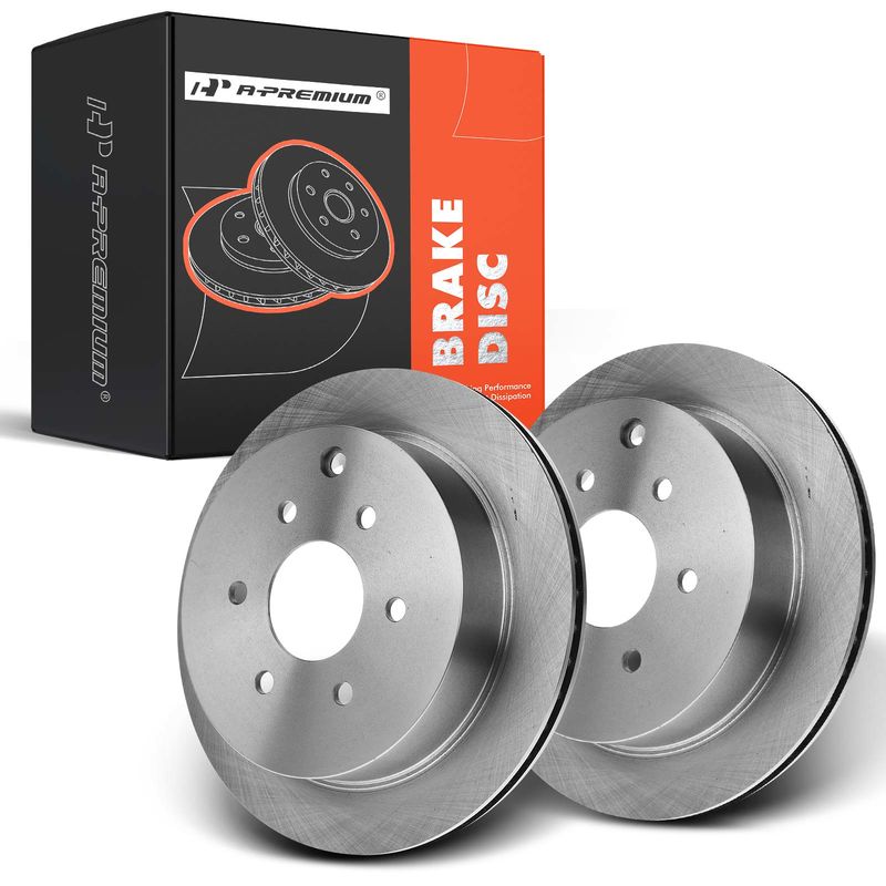 Rear Disc Brake Rotors for Nissan Frontier 2005-2019 Xterra Suzuki Equator 286mm