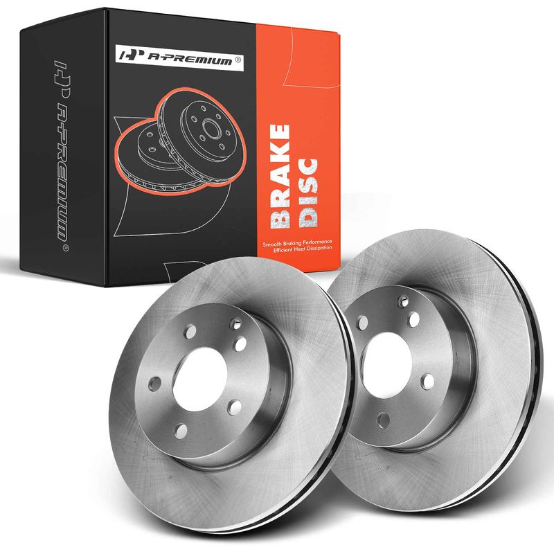 Front Disc Brake Rotors for Mercedes-Benz C230 C250 C300 without Sport Package