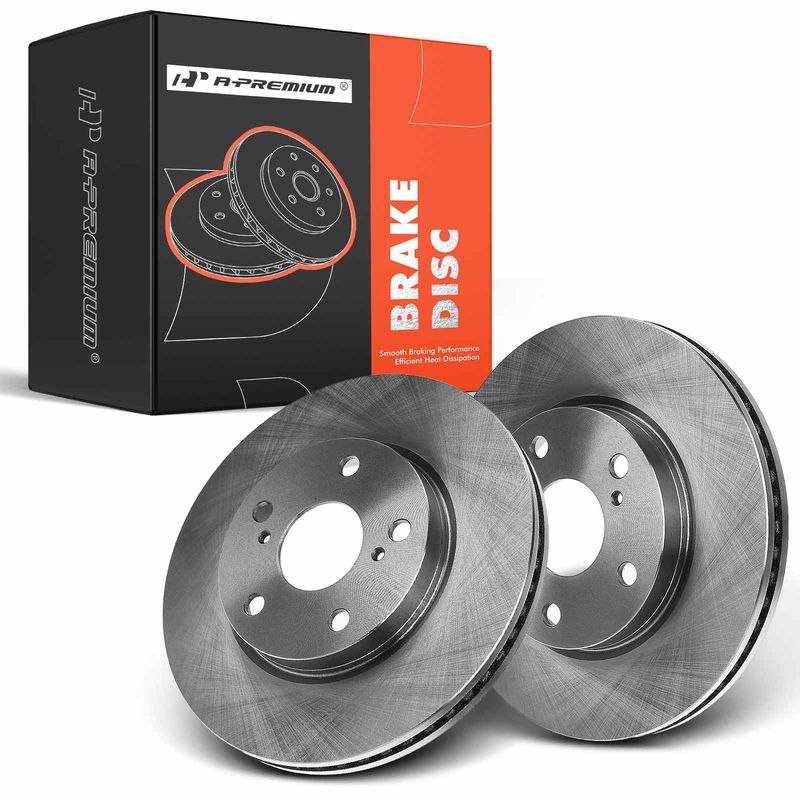 Front Disc Brake Rotors for Toyota RAV4 2006-2018 Lexus HS250h 2010-2012 Prius V
