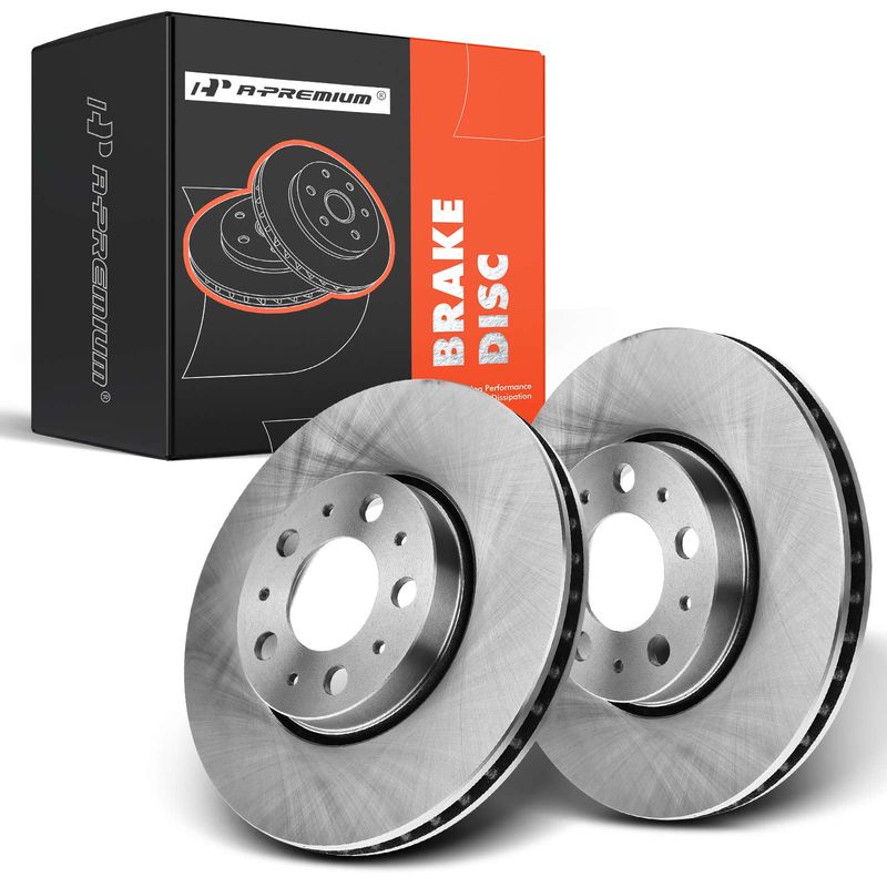 Front Disc Brake Rotors for Volvo XC70 2003-2007 S60 2001-2009 S80 V70