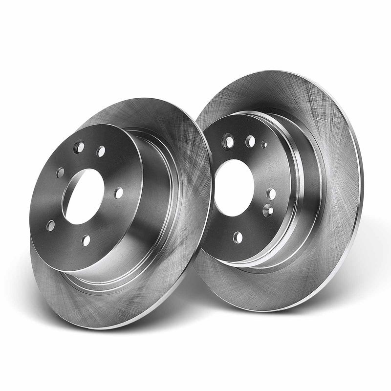 Rear Disc Brake Rotors for Nissan Altima 02-21 Juke 11-17 Maxima 04-08 Sentra