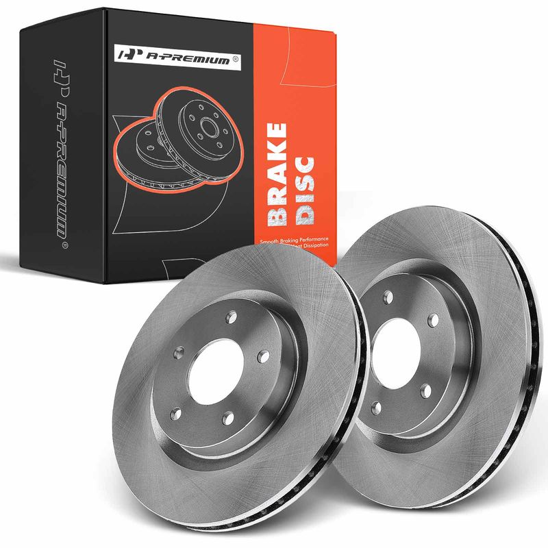 Front Disc Brake Rotors for Nissan Rogue 08-17 Rogue Select 14-15 Sentra 07-12