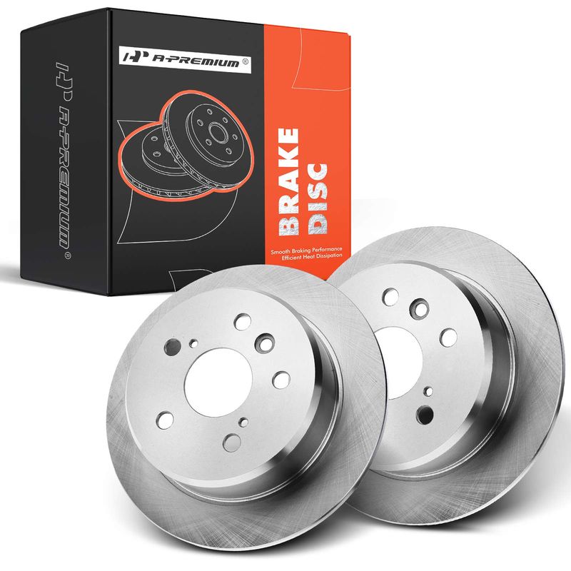 Rear Disc Brake Rotors for Toyota Camry 1992-2001 Solara 1999-2003 Lexus ES300