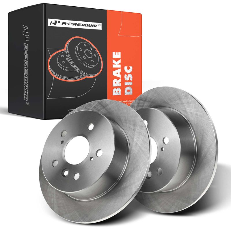 Rear Disc Brake Rotors for Toyota Camry 2007-2011 Avalon Lexus ES350 2007-2012