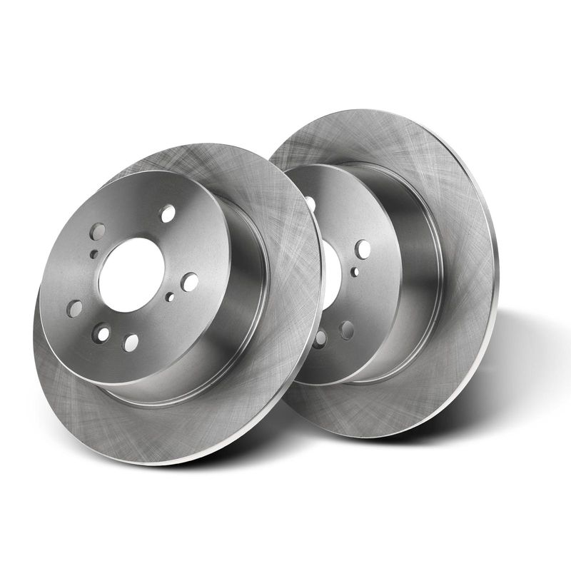 Rear Disc Brake Rotors for Toyota Camry 2007-2011 Avalon Lexus ES350 2007-2012