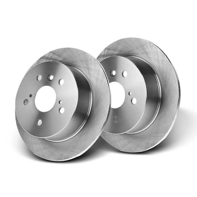 Rear Disc Brake Rotors for Toyota Camry 2012-2017 Avalon Lexus ES300h 2.5L 3.5L