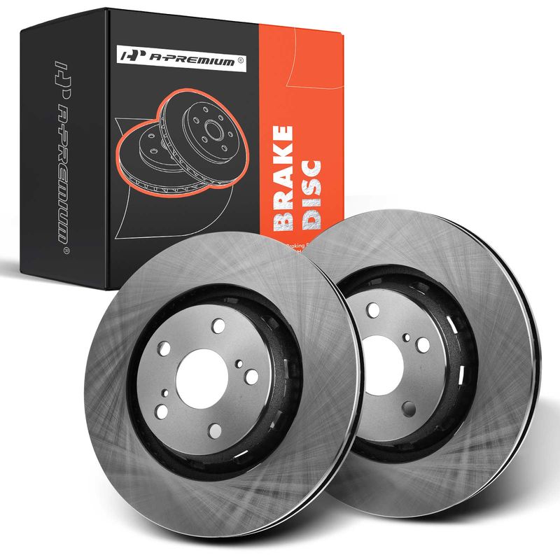 Front Disc Brake Rotors for Toyota Venza 2009-2016 2.7L 3.5L