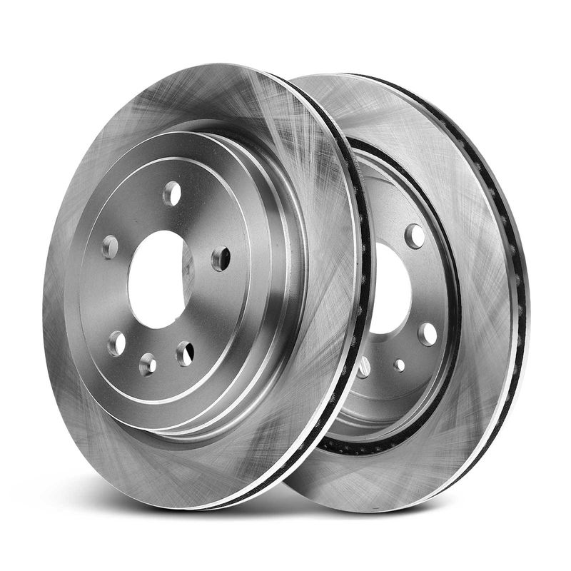 Rear Disc Brake Rotors for Cadillac CTS 2008-2019 Chevrolet Camaro 2010-2015