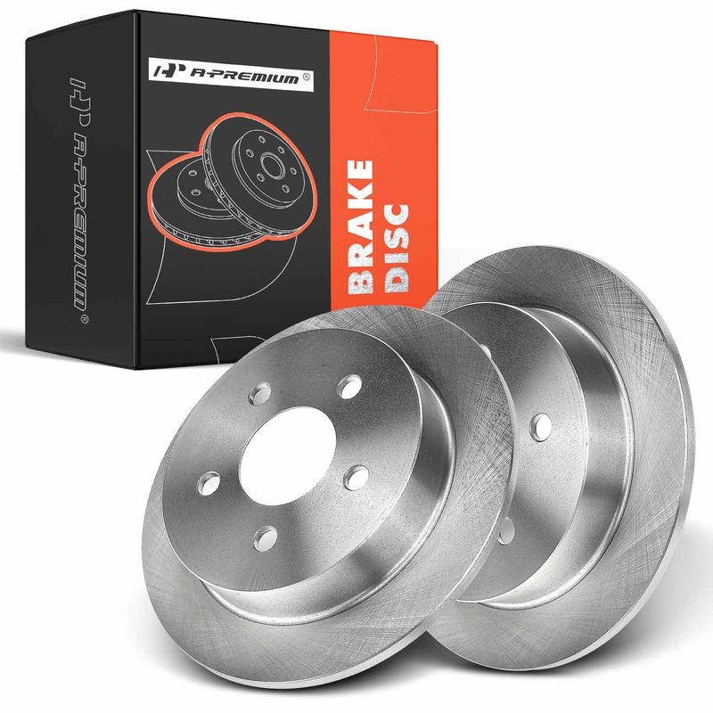 Rear Disc Brake Rotors for Buick Regal 97-04 Century Chevrolet Impala Oldsmobile