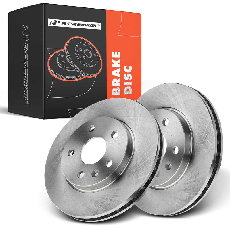 Front Disc Brake Rotors for Chevrolet Malibu 2013-2016 Buick Regal LaCrosse 2.4L