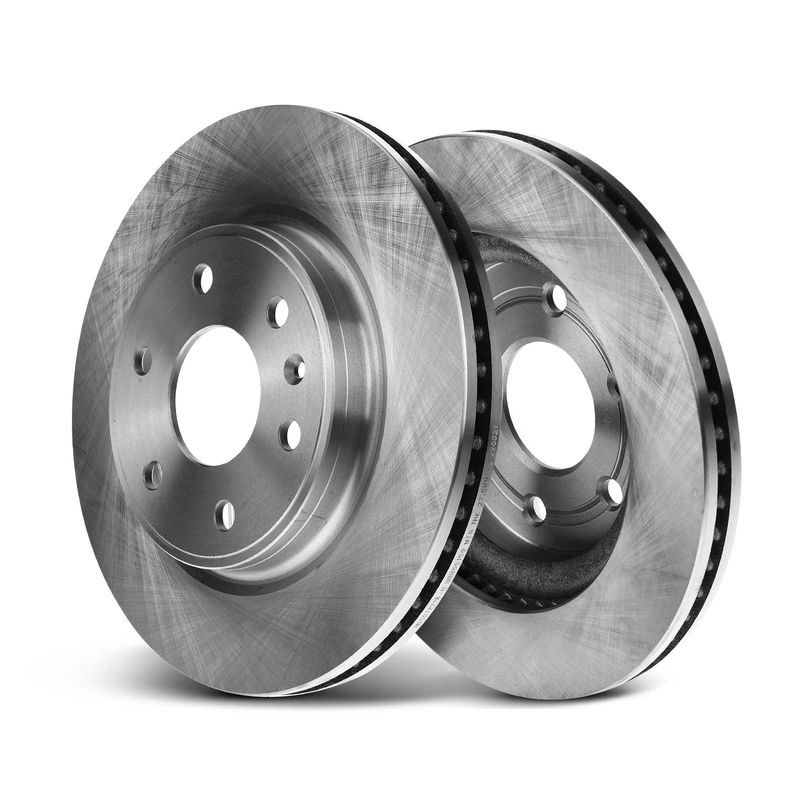 Front Disc Brake Rotors for Chevrolet Traverse 09-17 GMC Acadia Enclave Saturn