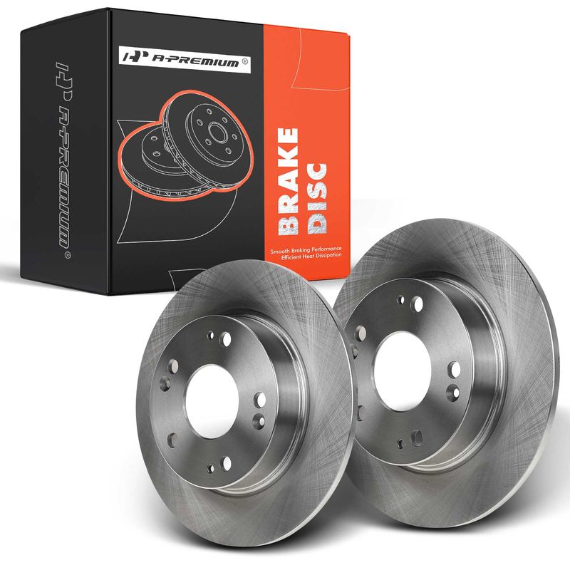 Rear Disc Brake Rotors for Acura ILX 2013-2015 Honda Civic 2006-2015