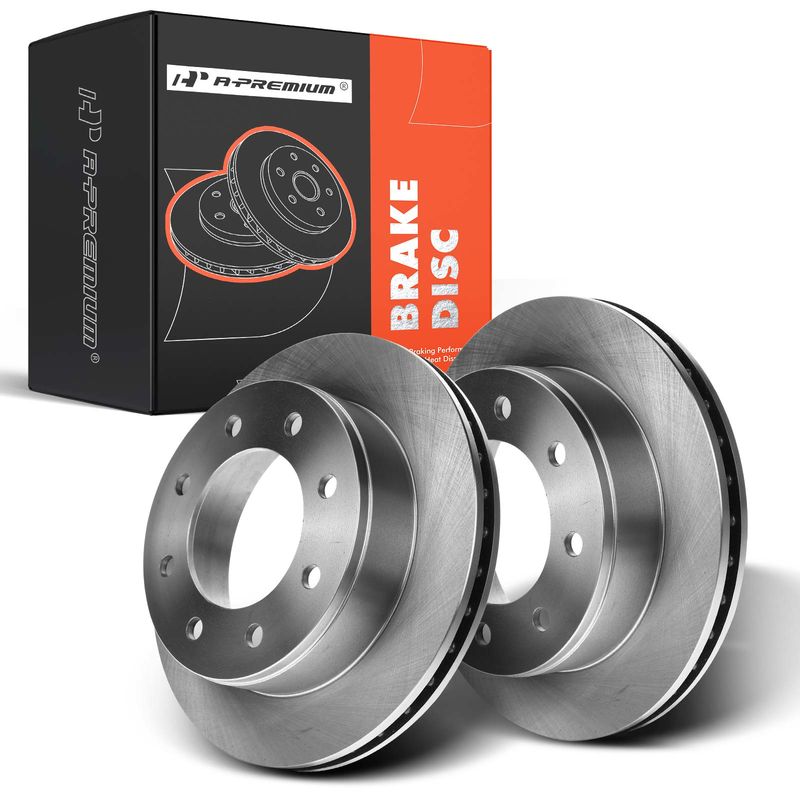 Rear Disc Brake Rotors for Chevrolet Silverado 1500 GMC Savana 2500 07-21 Hummer