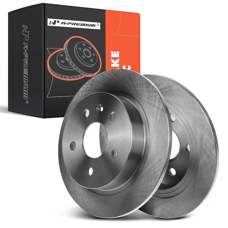 Rear Disc Brake Rotors for Buick Regal 11-17 LaCrosse 12-16 Chevrolet Malibu