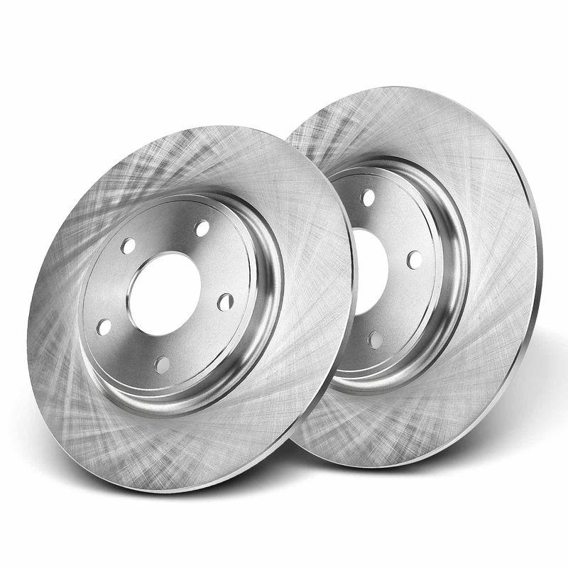 Rear Disc Brake Rotors for Chrysler Town & Country 12-16 Dodge Journey Ram VW