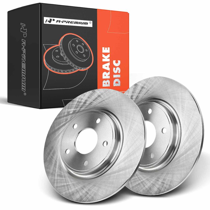 Rear Disc Brake Rotors for Chrysler Town & Country 12-16 Dodge Journey Ram VW