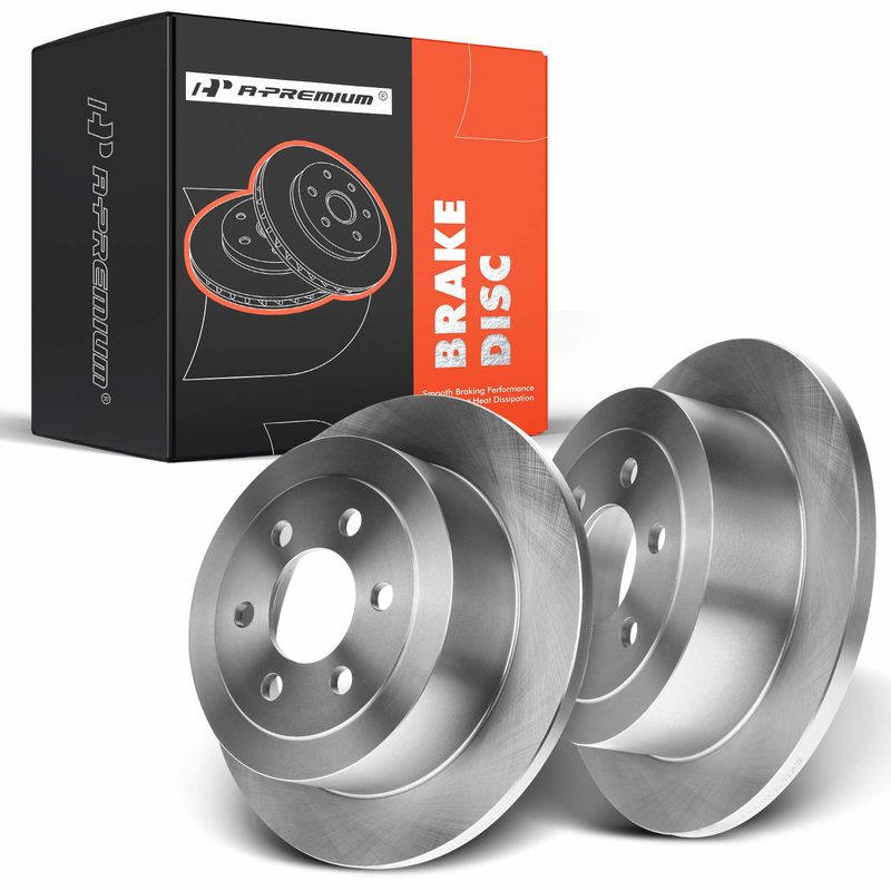 Rear Disc Brake Rotors for Dodge Dakota 2003 2004 V6 3.7L 3.9L V8 4.7 5.9L