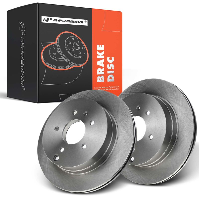 Rear Disc Brake Rotors for Chevrolet Captiva Sport 12-15 Pontiac Saturn Suzuki