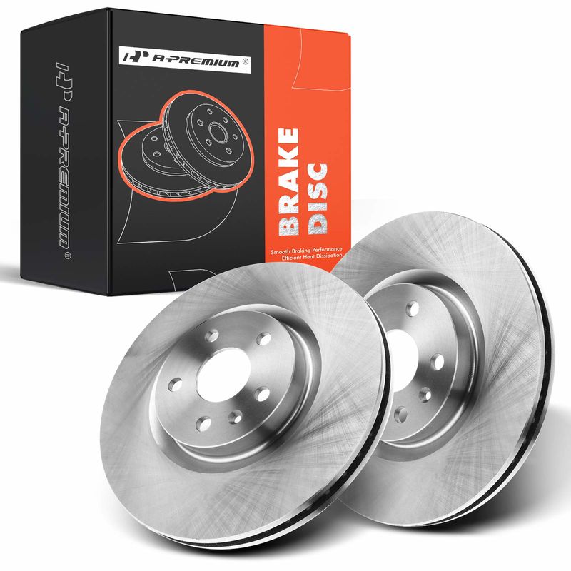 Front Disc Brake Rotors for Cadillac CTS 2008-2014 XTS Chevrolet Caprice Buick