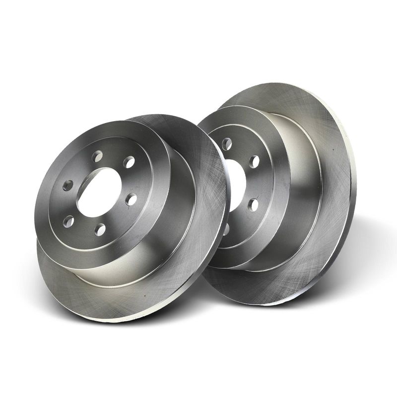 Rear Disc Brake Rotors for Dodge Dakota 2003 2004 V6 3.7L 3.9L V8 4.7 5.9L
