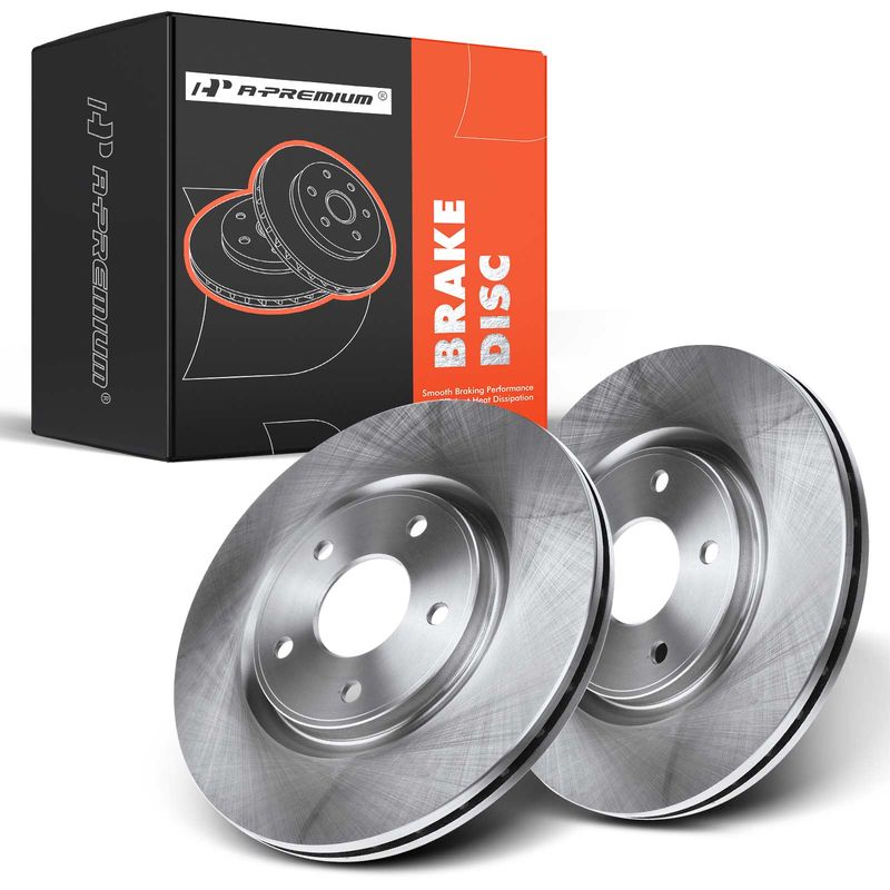 Front Disc Brake Rotors for Dodge Journey 2012-2020 Chrysler Town & Country Ram