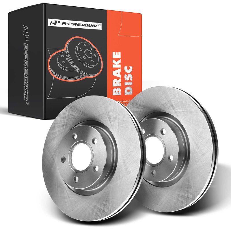 Front Disc Brake Rotors for Ford C-Max Escape 13-19 Volvo C30 07-13 C70 S40 V50