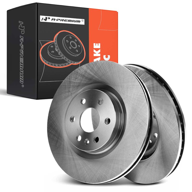 Front Disc Brake Rotors for Cadillac SRX 2010-2016 Saab 9-2011 Sport Utility