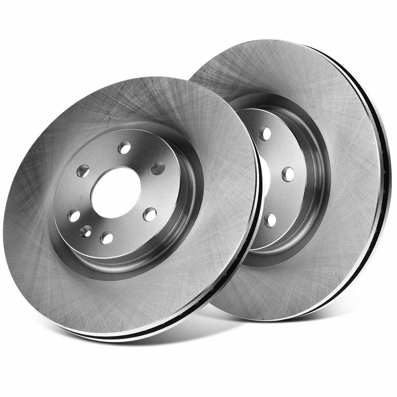 Front Disc Brake Rotors for Cadillac SRX 2010-2016 Saab 9-2011 Sport Utility