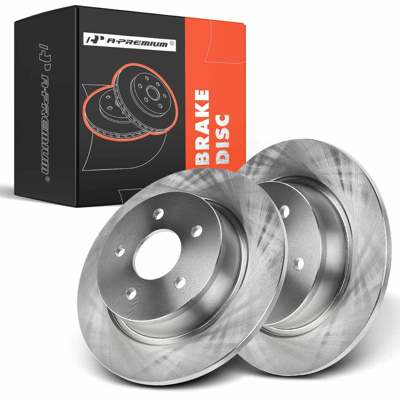 Rear Disc Brake Rotors for Ford C-Max 2013-2018 Escape 2013-2016 Transit Connect