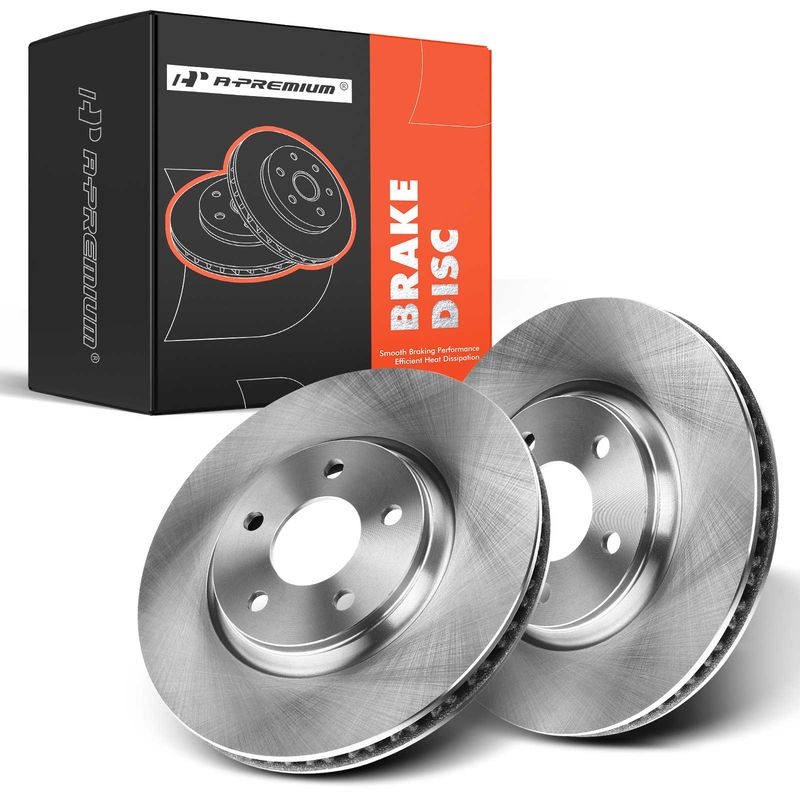 Front Disc Brake Rotors for Chevrolet Malibu 09-12 Cobalt Pontiac G5 G6 Saturn