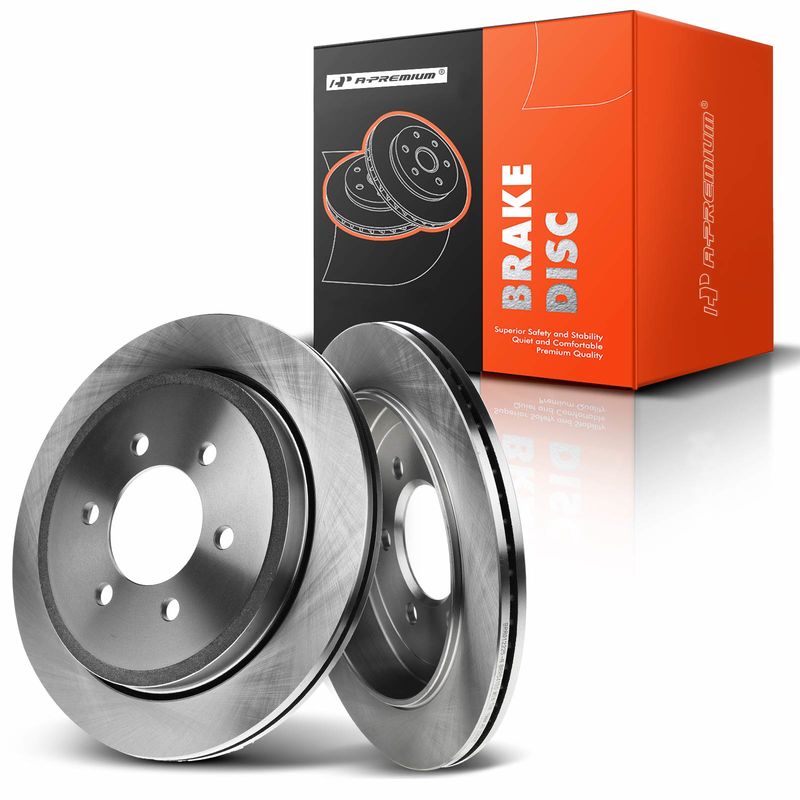 Rear Disc Brake Rotors for Ford Expedition 2002-2006 Lincoln Navigator Vented