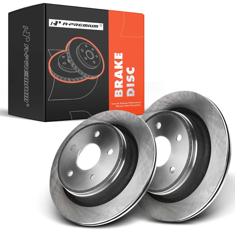 Rear Disc Brake Rotors for Dodge Ram 1500 02-10 Ram 1500 2011-2018 Chrysler 5Lug