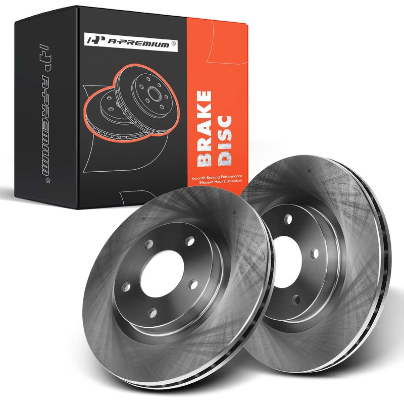 Front Disc Brake Rotors for Chrysler 200 11-14 Jeep Patriot 07-17 Dodge Caliber