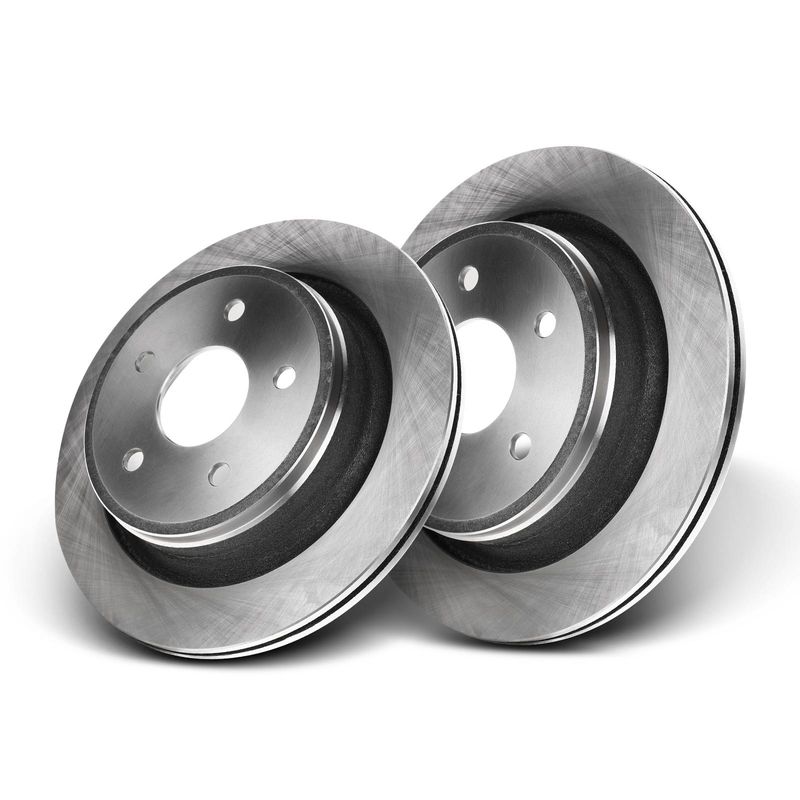 Rear Disc Brake Rotors for Dodge Ram 1500 02-10 Ram 1500 2011-2018 Chrysler 5Lug