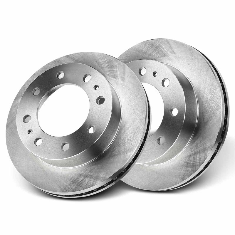 Front Disc Brake Rotors for Chevrolet Silverado 1500 HD 2500 GMC Sierra 2500