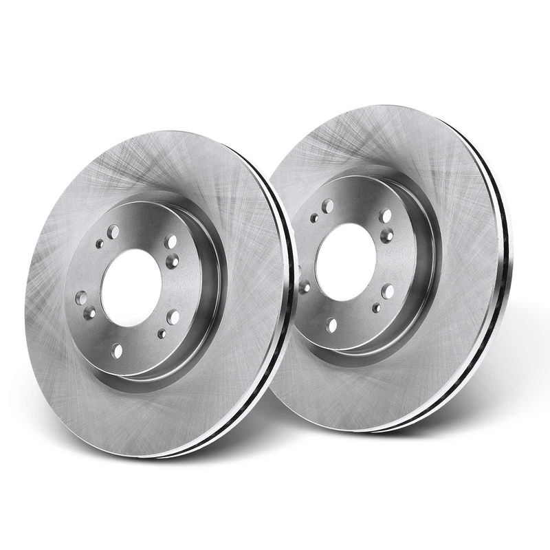 Front Disc Brake Rotors for Chrysler 200 2011-2014 Jeep Patriot 2007-2017 Dodge