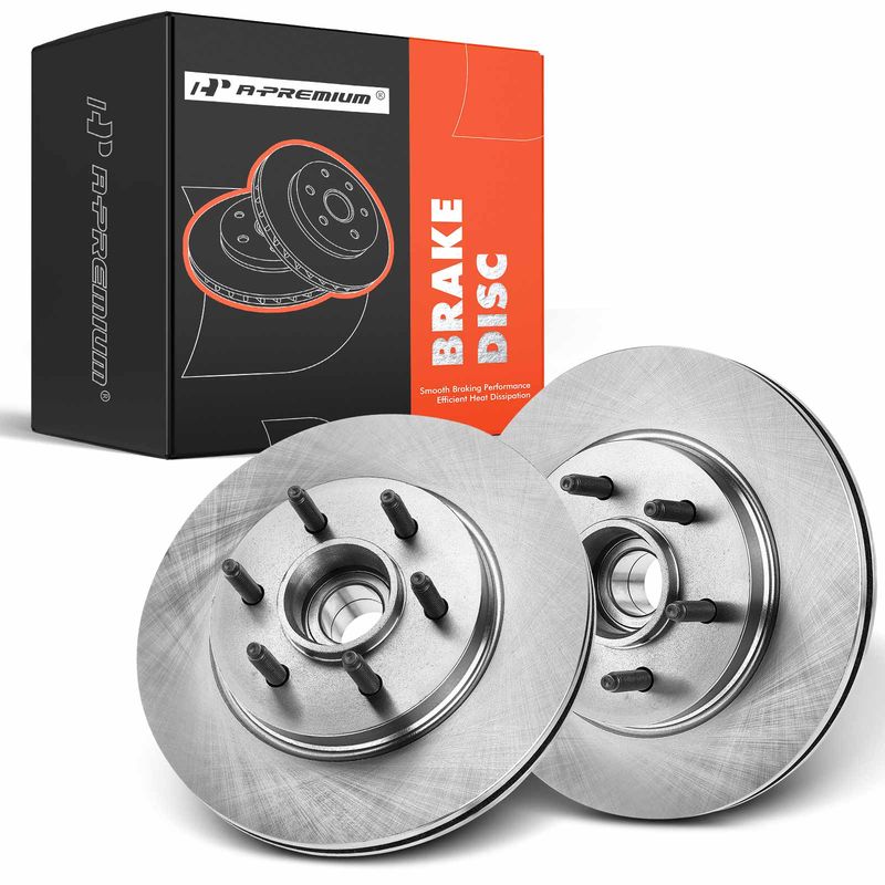 Front Disc Brake Rotors for Ford F-150 2004-2008 Lincoln Mark LT 06-08 2WD 6 Lug