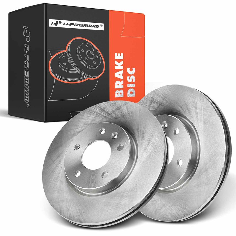 Front Disc Brake Rotors for Chevrolet Volt 11-15 Cruze Equinox Buick GMC Terrain
