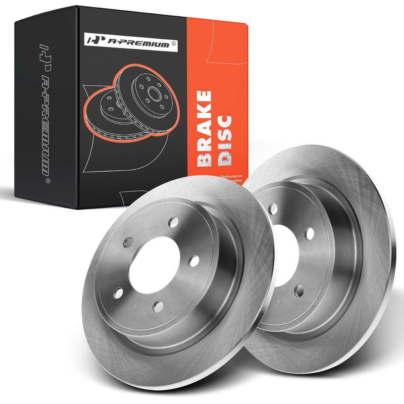 Rear Disc Brake Rotors for Chrysler Pacifica 2004 2005 2006 2007 2008 4.0L 312mm