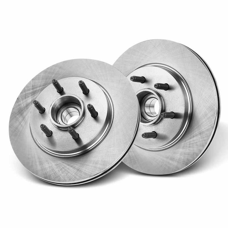Front Disc Brake Rotors for Ford F-150 2004-2008 Lincoln Mark LT 06-08 2WD 6 Lug