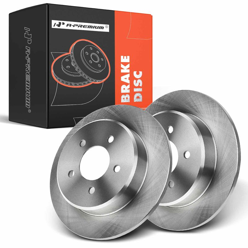 Rear Disc Brake Rotors for Chrysler Town & Country 97-07 Dodge Caravan Plymouth