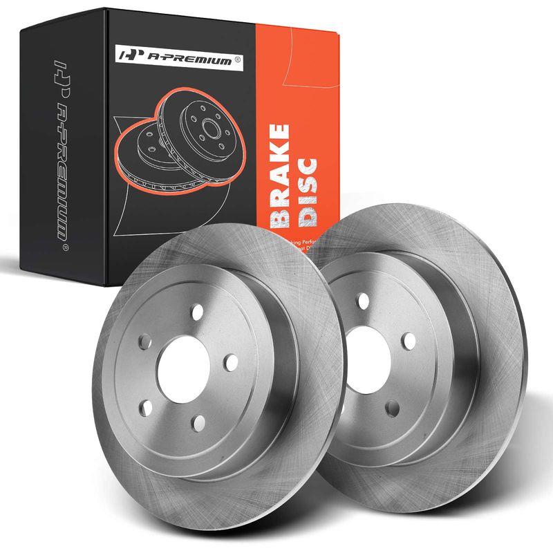 Rear Disc Brake Rotors for Chrysler Sebring 96-06 Dodge Stratus 95-06 Plymouth