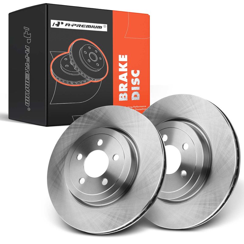 Front Disc Brake Rotors for Dodge Challenger 09-22 Charger Magnum Chrysler 300