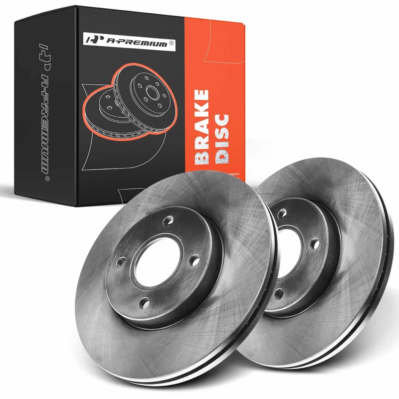 Front Disc Brake Rotors for Ford Focus 2005-2007 2.0L 2.3L with 4-Stud 278mm