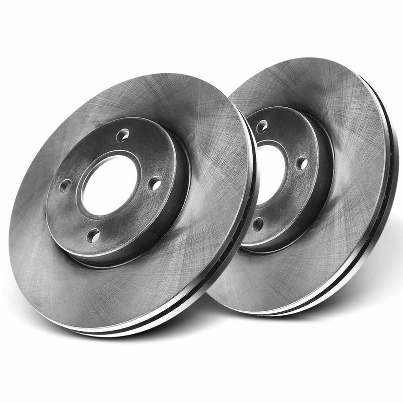 Front Disc Brake Rotors for Ford Focus 2005-2007 2.0L 2.3L with 4-Stud 278mm