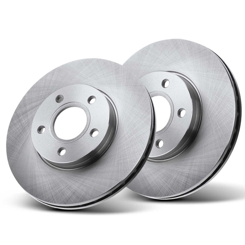 Front Disc Brake Rotors for Ford Focus 2012-2018 Volvo S40 2004-2012 5 Lugs