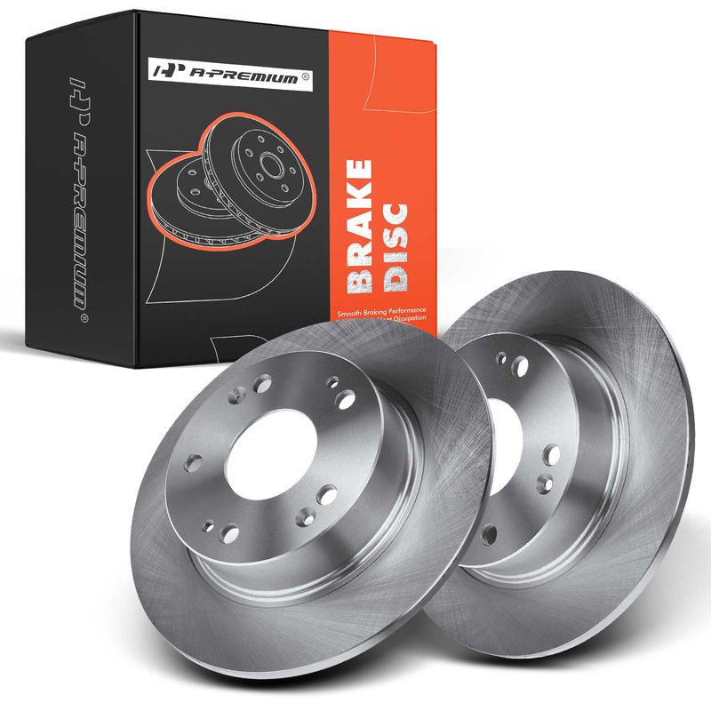 Rear Disc Brake Rotors for Honda Accord 2003-2007 Acura TSX 2004-2008 260mm