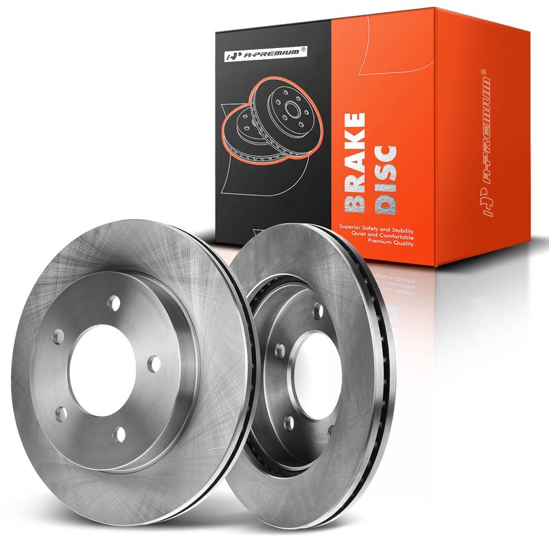 Front Disc Brake Rotors for Ford F-150 1997-2004 4WD 5 Lug Models