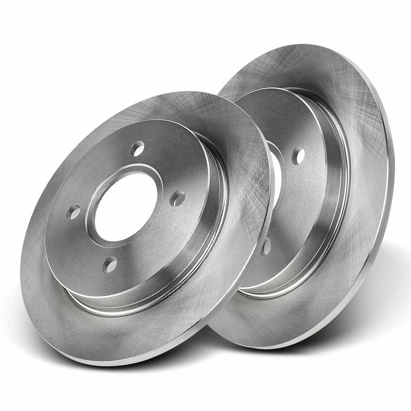 Rear Disc Brake Rotors for Ford Focus 2001-2007 Fiesta 2014-2019