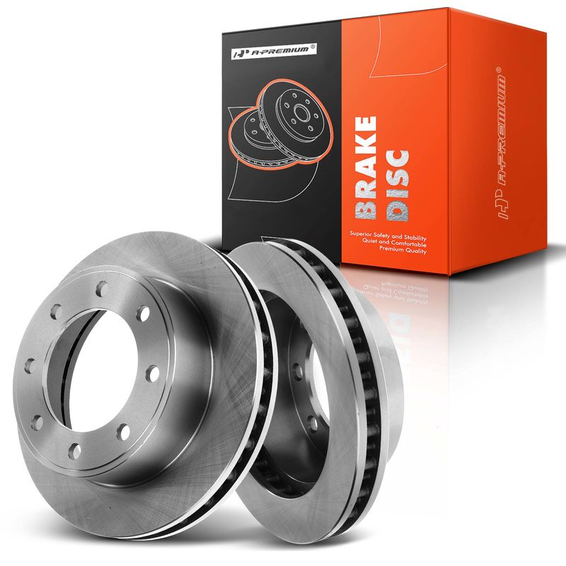 Front Disc Brake Rotors for Ford F-250 F-350 F-450 Super Duty 99-04 Excursion